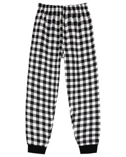 Пижама для девочки 91232ф черный/черная клетка 990 Lets go - Let's go фото 5