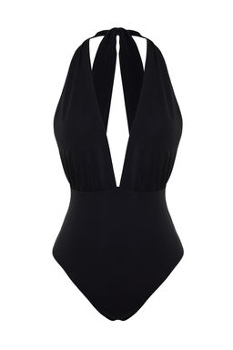 TRENDYOLMILLA K?rm?z? Derin Dekolteli S?rt Dekolteli Regular Mayo TBESS24MA00086 фото 6