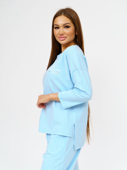 Костюм женский Мегаполис голубой