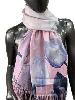 Мягкий палантин из кашемира, мультицвет - Greta фото 6