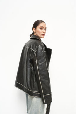 Куртка-косуха утепленная Black - Erist store фото 3