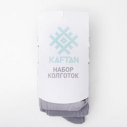 Набор колготок KAFTAN 116-122 см, цвет серый