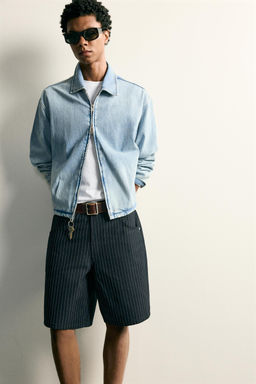 BERMUDA BAGGY FIT RAYA DIPLOM?TICA / Marino oscuro - Zara фото 6