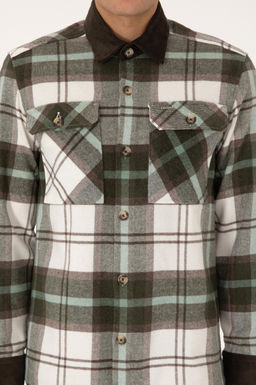 Erkek A__k Haki Uzun Kollu G_mlek - U.s. polo assn фото 6