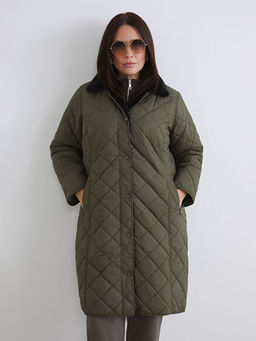 K?rk Yaka Kapitone Kad?n ?i?me Mont