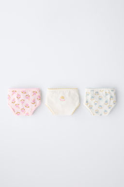 6-14 YEARS/ THREE-PACK OF BOHO BRIEFS - Zara фото 5