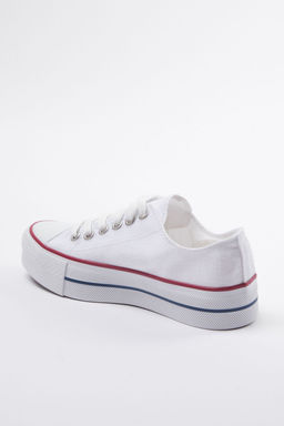 Trendyol Shoes Beyaz Bagc?kl? Yuksek Taban Kad?n Spor Ayakkab? TAKAW25SN00001 - Trendyolmilla фото 21