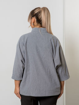 Блузка 1423 серый