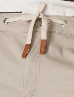 VILATTE / Брюки с поясом на резинке из эластичного твилла  фото 2