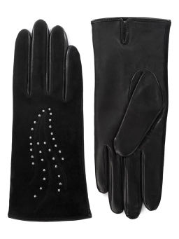 Перчатки женские 100% ш IS8592 black - Eleganzza фото 5