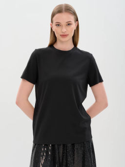 Футболка женская 12421-42014 black - Eleganzza фото 7