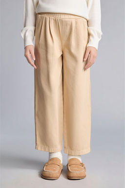 %100 Pamuk Baggy Fit Pantolon K_z _ocuk - Defacto фото 3
