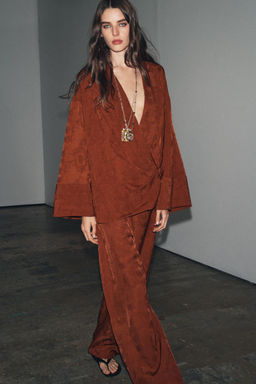 JACQUARD TROUSERS ZW COLLECTION - Zara фото 2