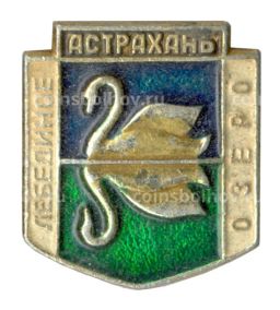 Значок Астрахань  Лебединое озеро
