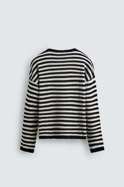 LIGHTWEIGHT STRIPED SWEATER - Zara фото 8