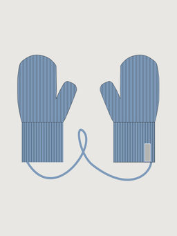 Варежки 14з51526 туман