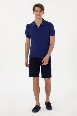 Erkek Lacivert Dokuma _ort Sepette S_rpriz _ndirim