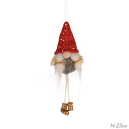Новогоднее украшение Гном 23 см/ GH-05 /уп 200/микс - Галеонтрейд фото 5