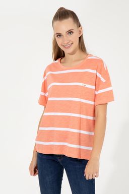 Женская футболка лосося - U.s. polo assn фото 4