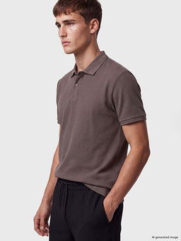 Polo Yaka Dokulu Erkek Ti??rt