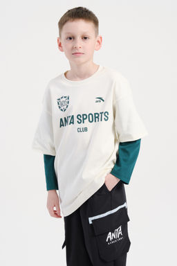 Лонгслив Бежевый