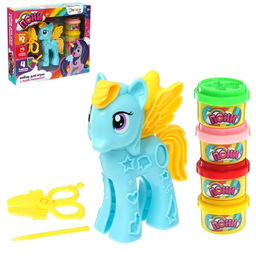 Набор для игры с пластилином Пони, цвета МИКС