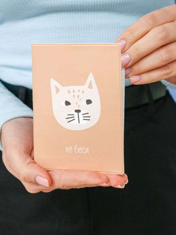 ОБЛОЖКА ДЛЯ ПАСПОРТА Не беси, плотность 600 мкм