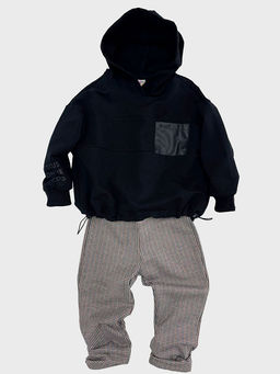 Толстовка с капюшоном UD 8040 черный