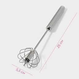 Миксер механический Доляна «Сильвер», 25 см, нержавеющая сталь