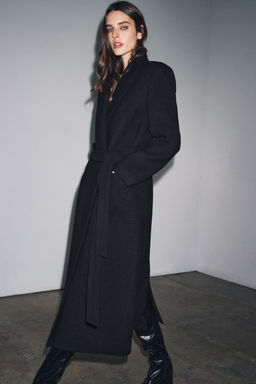 WOOL BLEND COAT ZW COLLECTION