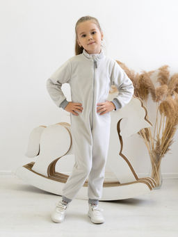 Комбинезон детский светлосерый