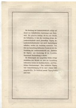 Облигация 4,5% 1000 рейхсмарок 1935 года Германия