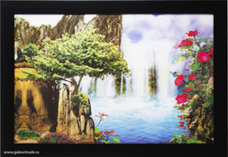 Картина 5D 40х60 FJX6068 Водопад / 2900A-012C /