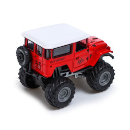 Машина металлическая Биг-фут, инерционная, цвет красный - Автоград фото 3