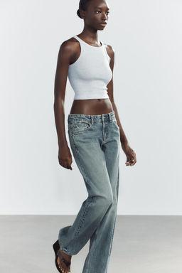 RIBBED CROP TOP - Zara фото 17
