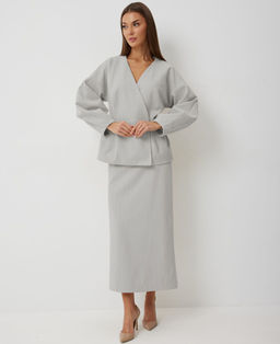 Костюм VN fashion 1050 серый