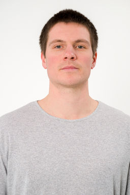 Лонгслив мужской из рибаны Серый меланж