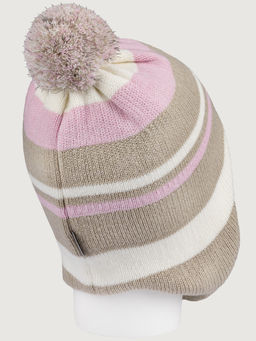 Шапка 11з15425 беж/светло-розовый