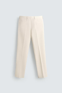 REGULAR FIT PLEATED TROUSERS - Zara фото 8