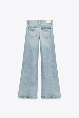 Z1975 FLARE FIT LOW-RISE JEANS - Zara фото 7