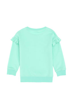 Мятный свитшот для девочки Неожиданная скидка в корзине - U.s. polo assn фото 5