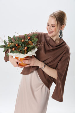 Костюм NIKVA н1015-1 капучино и крем-брюле  фото 6