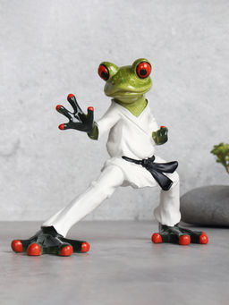 Фигурка Лягушка каратист 13 см / YX39017 /уп 24/ - Галеонтрейд фото 2