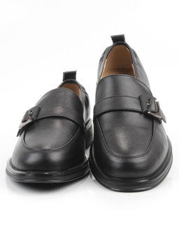 03-PDEB102-1 BLACK Лоферы женские (натуральная кожа)