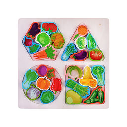 Пазл-вкладыш "Овощи"