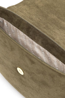 Женская сумка цвета хаки Неожиданная скидка в корзине - U.s. polo assn фото 4