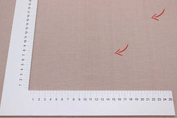 Лен с вискозой с эффектом мятости цв.Св.бежево-розовый, СОРТ2, ш.1.45м, лен-53%, виск-47% - Купава фото 4