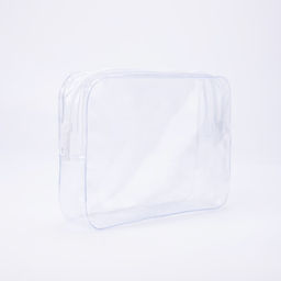 Цена за 2 шт. Косметичка на молнии, прозрачная - Simaland фото 2