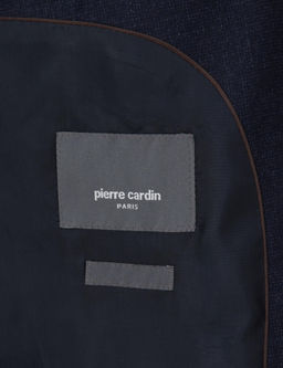 Lacivert Slim Fit Y_n Tak_m Elbise
