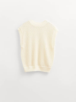 CONTE LDK2458 Жилет женский ecru - Conte elegant фото 6